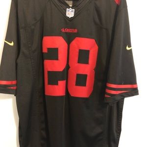 NFL San Fran #28 Hyde Jersey